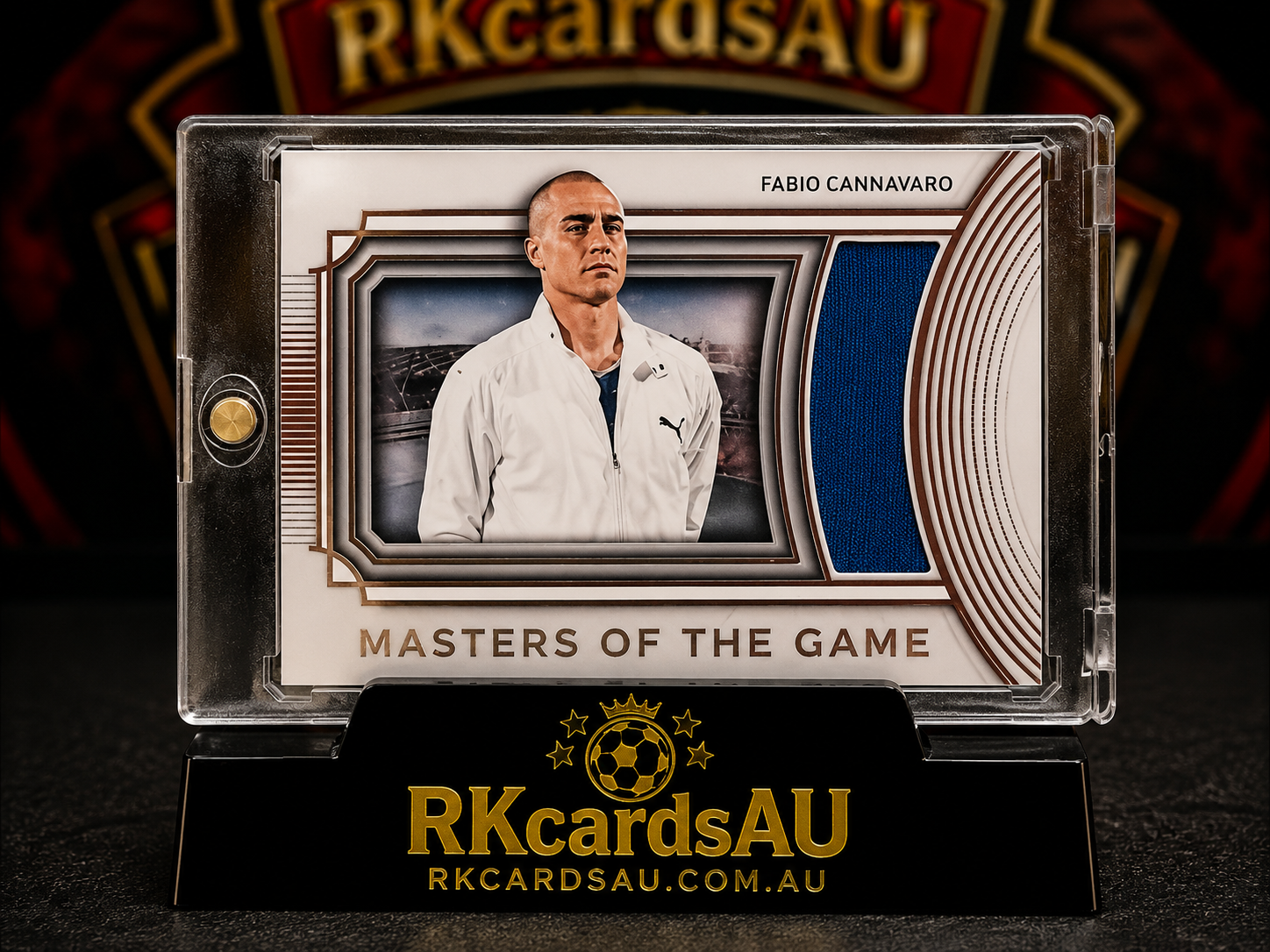 Fabio Cannavaro Futera Masters of the Game – Game-Worn Jersey 12/19