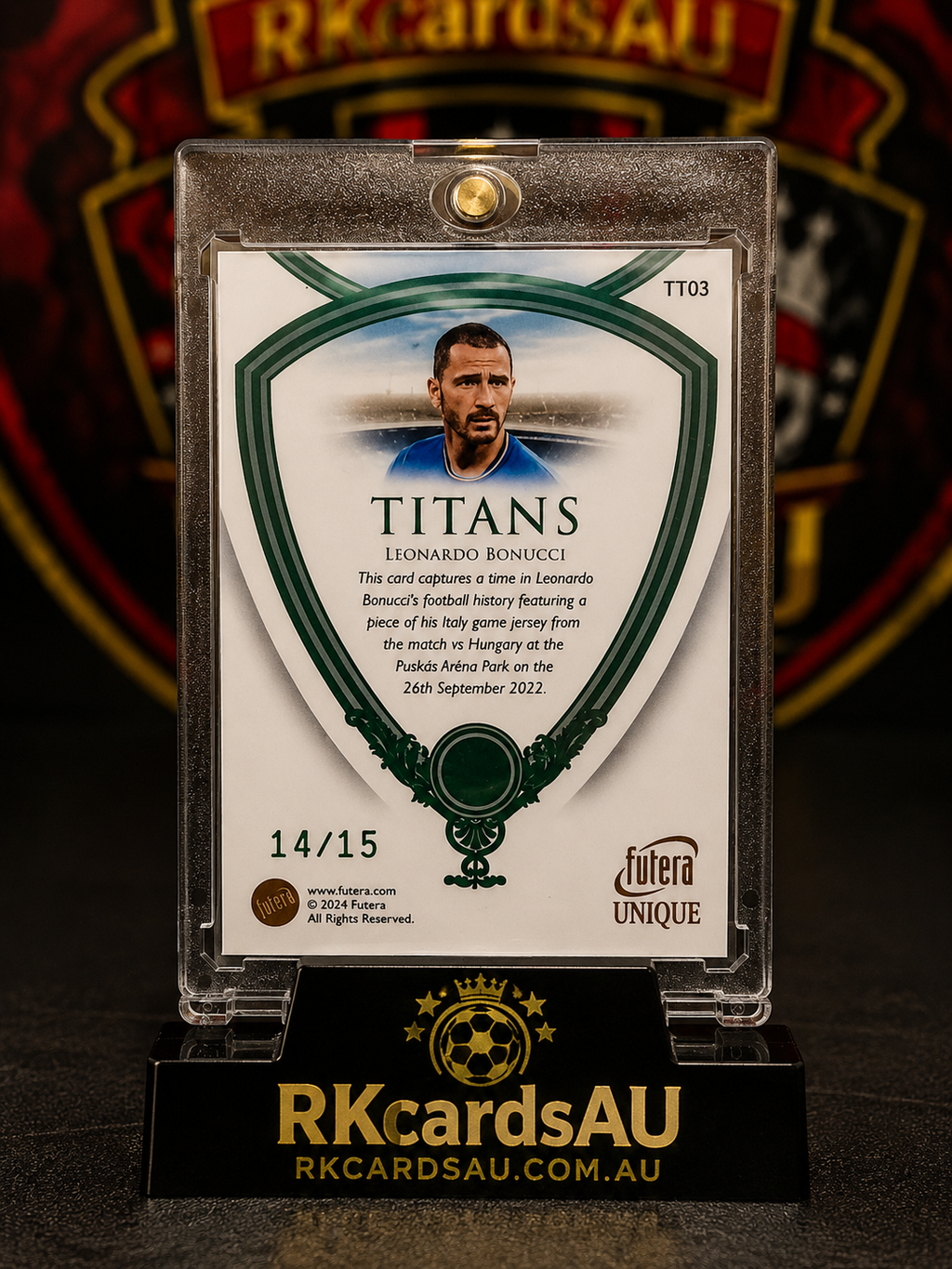 Leonardo Bonucci Futera Titans – 14/15