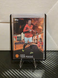 2025-26 Topps Manchester United Robin Van Persie "United Road" Orange Parallel #43/50